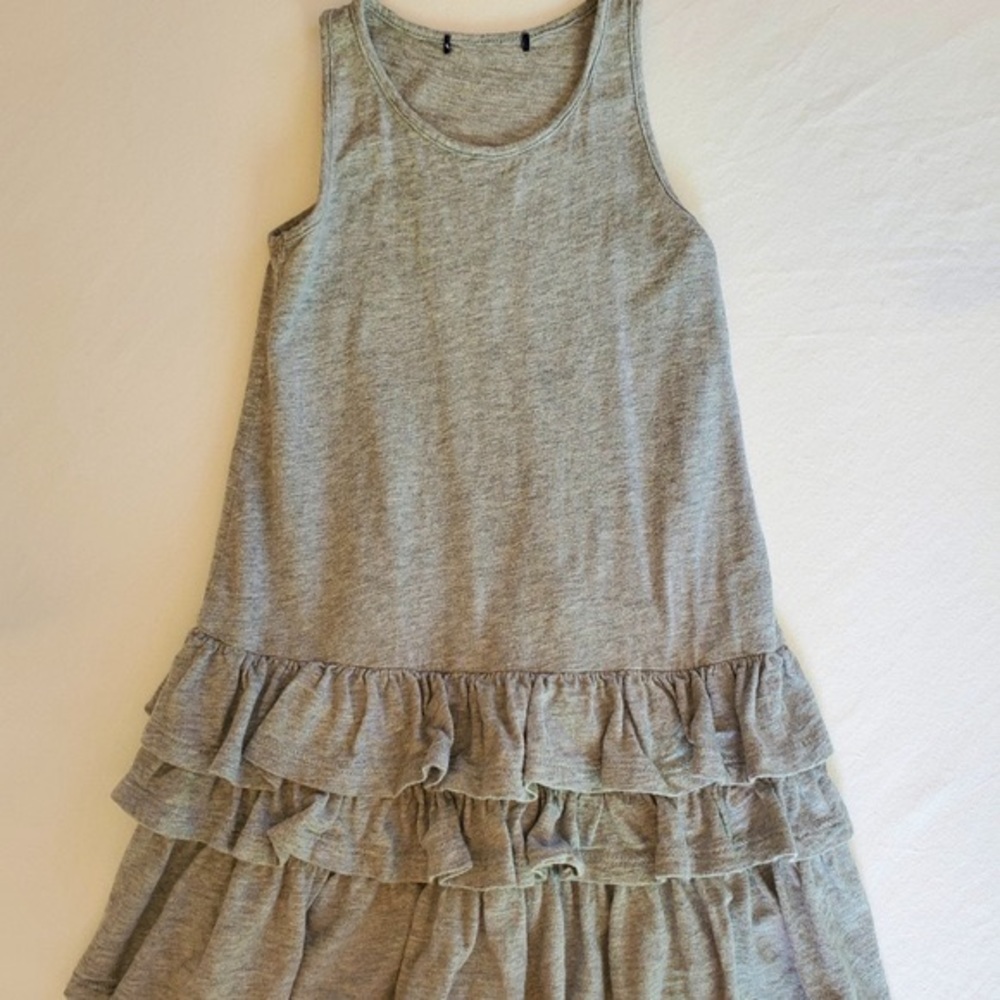 Knit Ruffled Maxi Dress